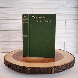 Essays About Men, Women & Books [Augustine Birrell, 1894] Antique Book
